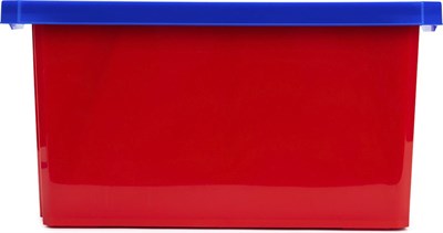 Ящик START детский для хранения игрушек 17л красное лего арт.LA1017RD-12 - фото 60504