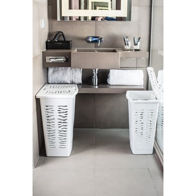 Корзина для белья AQUA 42л в ассортименте BQ1707-8 - фото 60576