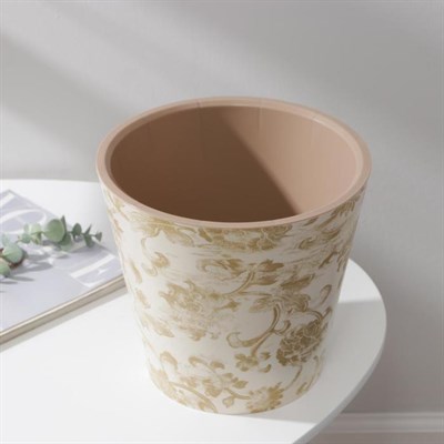 Горшок LONDON Deco D200 для цветов 4л Изящный узор арт.ING6205УЗ - фото 60579