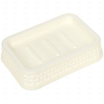 Мыльница PLAST TEAM OSLO, молочный PT1346МЛ-24 - фото 60628