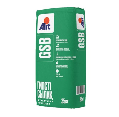 Штукатурка ALIT гипсовая GSB 25кг - фото 60715
