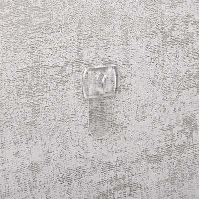 Крючки VEGAS для крепления гирлянд, самоклеящиеся 20шт 1.3см*1.8см 55155 - фото 61218