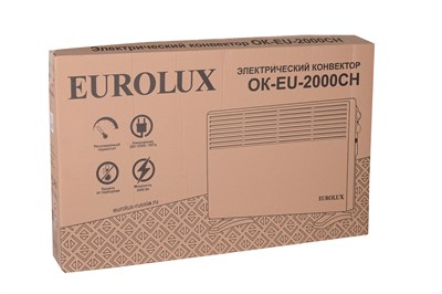 Конвектор EUROLUX ОК-EU-2000 СH - фото 61279