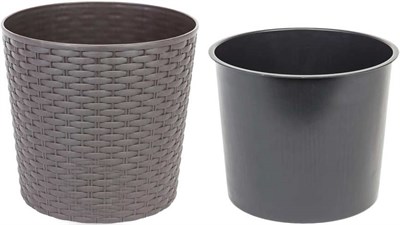 Горшок цветочный RATO TUBUS умбра DRTUS300L-440U - фото 61715