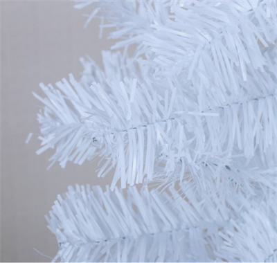 Ёлка ЗИМНЕЕ ВОЛШЕБСТВО Белая 90см, d нижнего яруса 43см, d иголок 5см, 90 веток, пластик. подставка - фото 61797