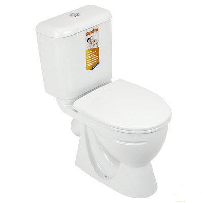 Унитаз-компакт Стандарт Эконом/Стандарт белый - фото 62013