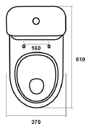 Унитаз-компакт Стандарт Эконом/Стандарт белый - фото 62016