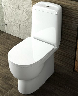 Унитаз-компакт SANITA LUXE Best Comfort микролифт белый - фото 62020