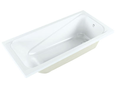 Ванна акриловая Метакам LIGHT 160*70 с ножками - фото 62058