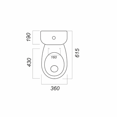 Унитаз-компакт Формат Эконом/Стандарт белый - фото 62189