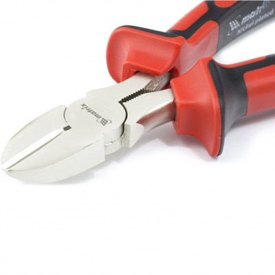 Бокорезы MATRIX NICKEL 180 мм, никелированные, двухкомпонентные рукоятки 17522 - фото 62261