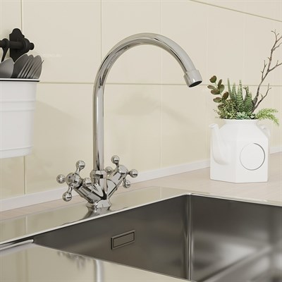 Смеситель DUPLEX для кухни Milardo DUPSB0JM05 - фото 62560