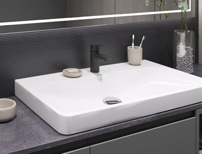 Смеситель RUBINETA Uno 18 BK2 для раковины N800661 - фото 62623