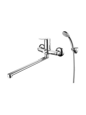 Смеситель STRIPE для ванны с длинным изливом Milardo STRSB02M10 - фото 62709