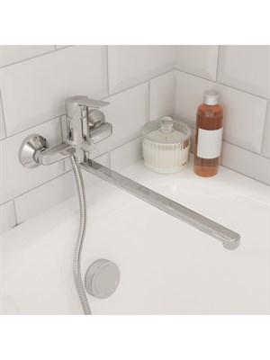 Смеситель STRIPE для ванны с длинным изливом Milardo STRSB02M10 - фото 62710