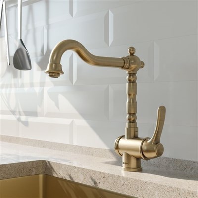 Смеситель OLDIE для кухни бронза OLDBRL0i05 - фото 62756