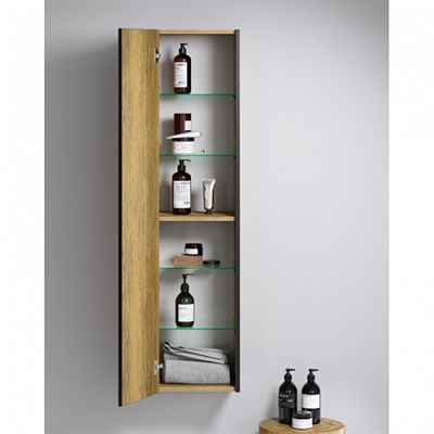 Пенал AQWELLA для ванной комнаты Fargo подвесной дуб балтийский FRG0535DB - фото 62826