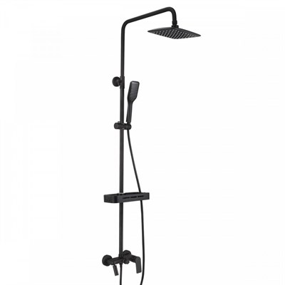 Смеситель LEMARK TROPIC для ванны и душа черный LM7002BL - фото 63141