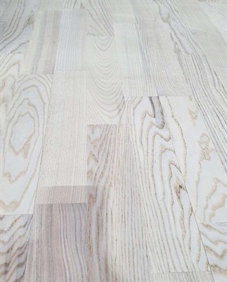 Доска паркетная BLANCO Ясень ASH TREND WHITE MATT 3S 14*188*1116мм - фото 63265