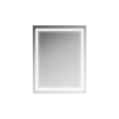 Зеркало AM.PM GEM настенное с LED-подсветкой по периметру 55см M91AMOX0551WG - фото 63706