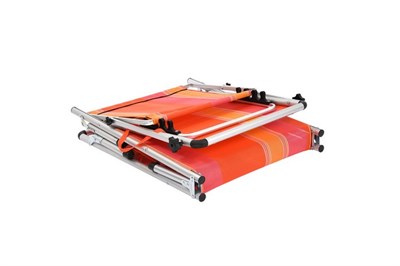 Шезлонг BOYSCOUT ORANGE 4 положения, алюминиевый каркас, 189x59x28 см, 5,2 кг 61188 - фото 63769