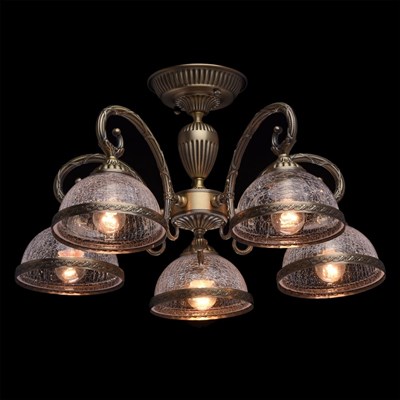 Люстра MW-LIGHT Аманда 5*60W E27 220V 481011805 - фото 64445