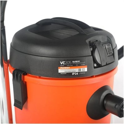 Пылесос промышленный PATRIOT VC 205 розетка, фильтр-мешок 755302052 - фото 64544