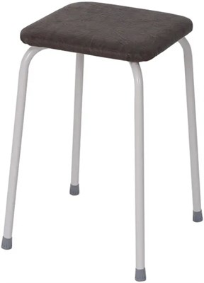 Табурет квадратный ПЕНЁК легкий 184, коричневый Т271К (4) - фото 64664