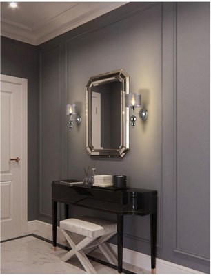 Светильник настенный ESCADA 1130/1A E14*40W Chrome - фото 64669