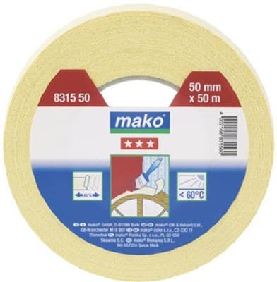 Скотч MAKO универсальный 48мм/ 40м (до 60°С) кремовый 830848 - фото 6471