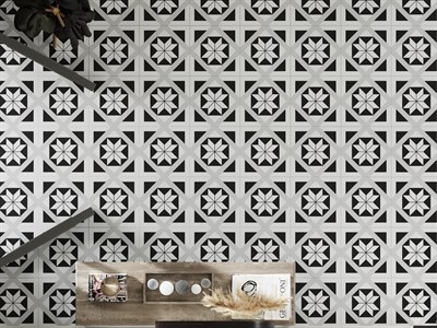 Керамогранит CERSANIT Stream лепестки белый 29,8x29,8 арт.C-SM4A055D - фото 64922