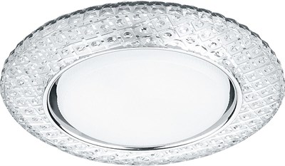 Светильник потолочный Feron встр.светод.подсв.20LED*2835 SMD 4000K 15W GX53 CD4042 проз.хр без лампы - фото 64927