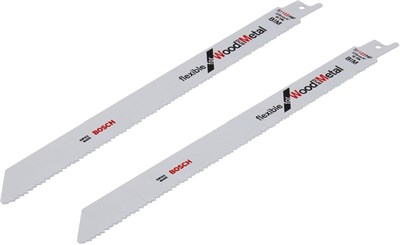 Пилки сабельные BOSCH S1122 HF 2608656270 - фото 64991
