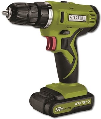 Дрель IVT аккумуляторная литийно-ионная CSD LI-18G BMC-RC - фото 65106