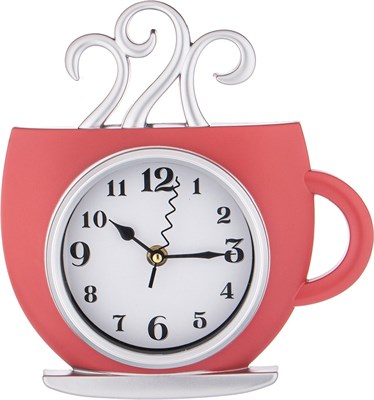 Часы настенные LEFARD Coffee 25,5*24*4,3см 220-479 - фото 65117
