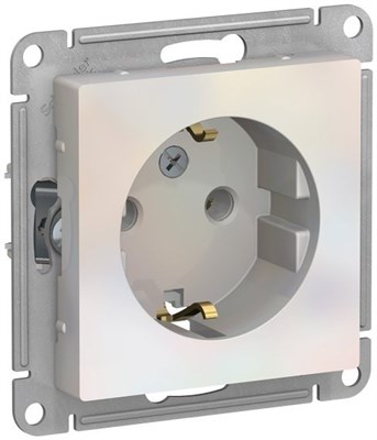 Розетка WESSEN AtlasDesign з/к, 16А, механизм жемчуг ATN000443 - фото 65253