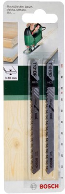 Пилка BOSCH для лобзика T101BR - фото 65289