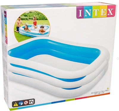 Бассейн INTEX надувной семейный 262*175*56см от 6 лет 56483NP/532962 - фото 65294