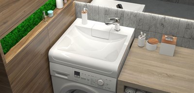 Раковина MARR MARRBAXX Аврора V56D1 (сингл.бел.) Granit - фото 65372