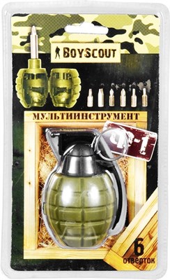 Мультиинструмент BOYSCOUT Ф-1 6 функций 61117 - фото 65500