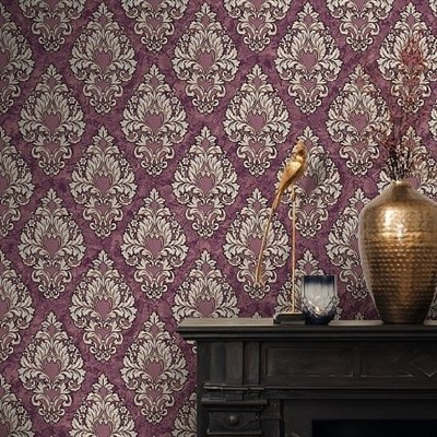 Обои EURO DECOR Majorelle декор 9082-18 виниловые 1,06*10,05м (1упак-6рул) - фото 65939