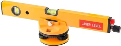 Уровень MATRIX лазерный, 400мм, 850мм штатив, 3 глазка, (база, 2 линзы, очки) в пласт. боксе 35027 - фото 66075