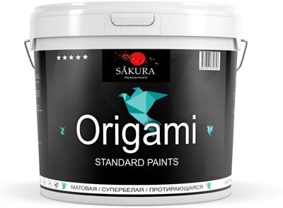Краска акриловая SAKURA ORIGAMI WIPE (tat-os light wipe) протирающаяся 3кг - фото 66198
