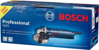 Шлифмашина BOSCH угловая GWS 1000 06018218R0 - фото 66318