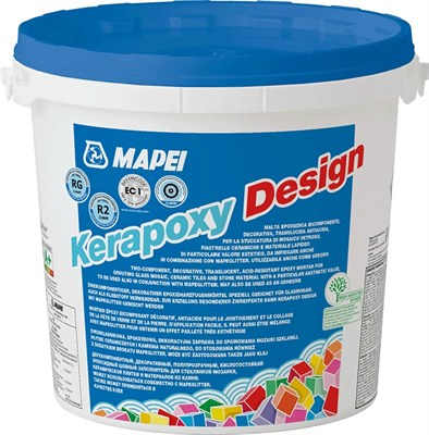 Затирка эпоксидная MAPEI KERAPOXY DESIGN 130  (3кг) жасмин - фото 66348