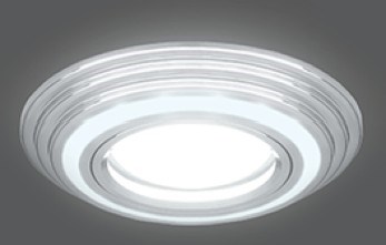 Светильник GAUSS BackLight BL139 Круглый хром 3W Gu5.3 LED 4000K - фото 66497