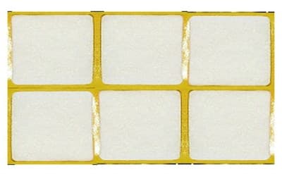 Пункт СТРОЙБАТ фетр.самокл. 25х50 белый (6шт) Element 12320/5750666 - фото 6658