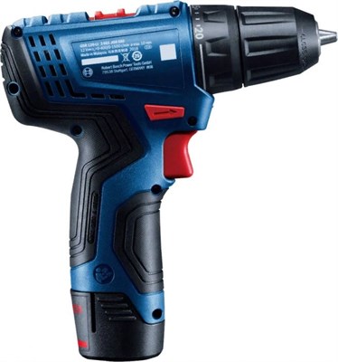 Дрель-шуруповерт BOSCH аккумуляторный GSR 120-LIi 2*2,0Ач 06019G8000 - фото 66609