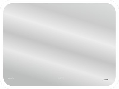 Зеркало LED DESIGN PRO 70*100 bluetooth часы с подсветкой, прямоугольное - фото 66632
