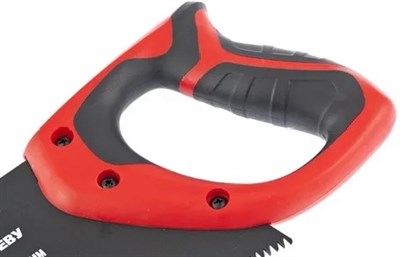 Ножовка по дереву MATRIX 7-8 TPI зуб 3D, каленый зуб, тефл.покр.полотна,2-х комп.рук-ка,400мм 23549 - фото 66691